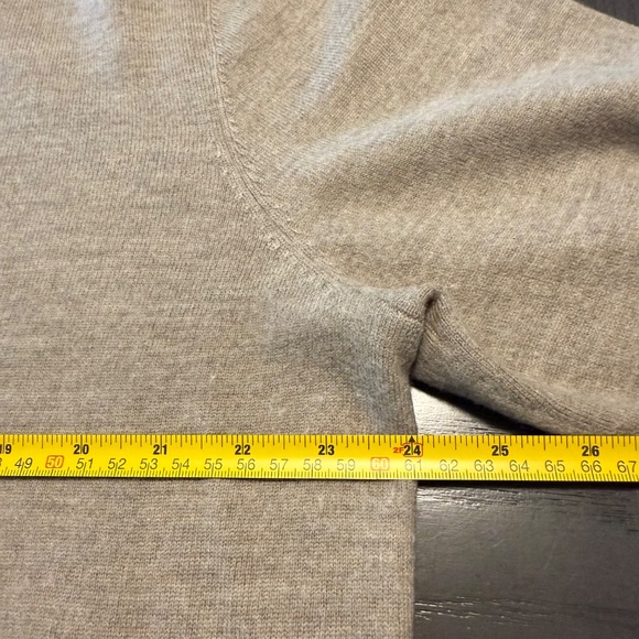 Stafford Men’s 100% Wool Beige‎ Pullover Size XL - Picture 4 of 6